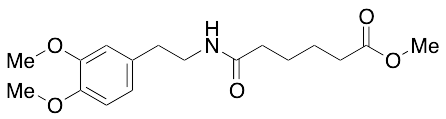 6-[[2-(3,4-Dimethoxyphenyl)ethyl]amino]-6-oxo-hexanoic Acid Methyl Ester