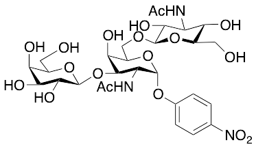 4-Nitrophenyl 2-Acetamido-6-O-(2-acetamido-2-deoxy-Beta-D-glucopyranosyl) -3-O-(Beta-D-galactopyranosyl)-2-deoxy-Alpha-D-galactopyranoside
