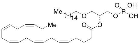 1-Hexadecyl-2-eicosa-5,8,11,14,17-pentenoyl Glycerol 3-Phosphate