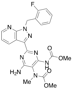 Methyl (4-Amino-2-(1-(2-fluorobenzyl)-1H-pyrazolo[3,4-b]pyridin-3-yl)-6-((methoxycarbonyl)amino)pyrimidin-5-yl)(methyl)carbamate