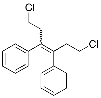 1,1'-[1,2-Bis(2-chloroethyl)-1,2-ethenediyl]bisbenzene (E/Z Mixture)