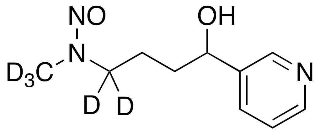 4-(Methylnitrosamino)-1-(3-pyridyl)-1-butanol-d5