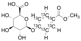 Methyl Paraben beta-D-Glucuronide-13C6