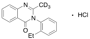 Etaqualone-d3 Hydrochloride (Major)