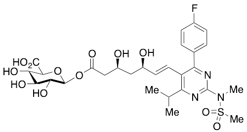ent-Rosuvastatin Acyl-beta-D-glucuronide