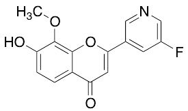 2-(5-Fluoropyridin-3-yl)-7-hydroxy-8-methoxy-4H-chromen-4-one