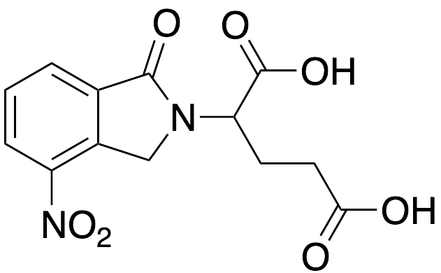 2-(4-Nitro-1-oxoisoindolin-2-yl)pentanedioic Acid