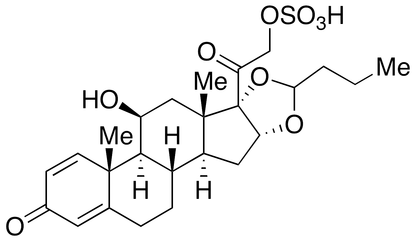 Budesonide 21-Sulfate