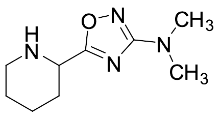 N,N-Dimethyl-5-(piperidin-2-yl)-1,2,4-oxadiazol-3-amine