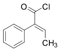 (alphaE)-alpha-Ethylidenebenzeneacetyl Chloride (97%)