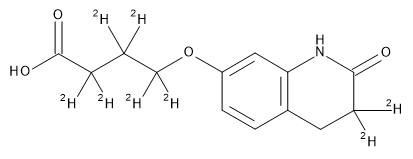 Aripiprazole metabolite-D8 (OPC-3373-D8)