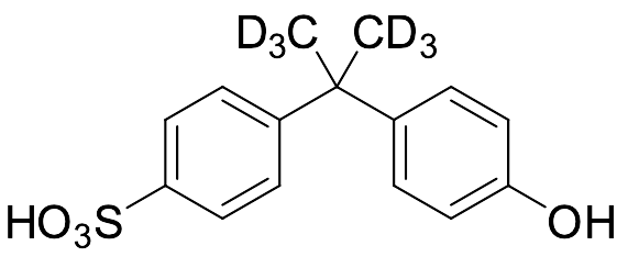 4-(2-(4-Hydroxyphenyl)propan-2-yl)benzenesulfonic Acid-d6