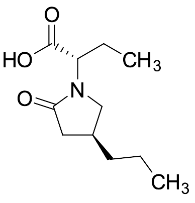 (S)-2-((S)-2-Oxo-4-propylpyrrolidin-1-yl)butanoic Acid