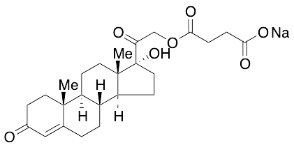21-(3-Carboxy-1-oxopropoxy)-17-hydroxy-pregn-4-ene-3,20-dione Monosodium Salt