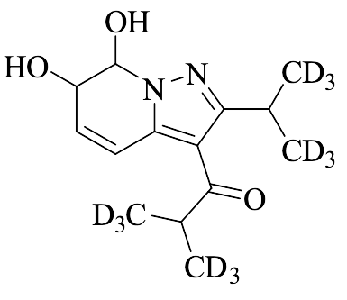 6,7-Dihydrodiol-ibudilast-D12