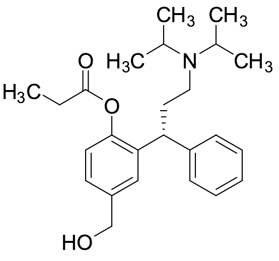 3-[(1R)-3-[Bis(1-methylethyl)amino]-1-phenylpropyl]-4-(1-oxopropoxy)benzenemethanol