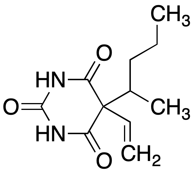 5-Vinyl-5-(1-methylbutyl)barbituric Acid
