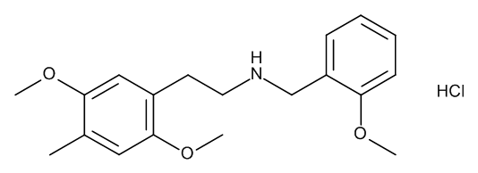 2,5-Dimethoxy-N-[(2-methoxyphenyl)methyl]-4-methylbenzeneethanamine Hydrochloride