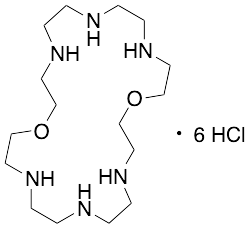 1,13-Dioxa-4,7,10,16,19,22-Hexaaza-cyclotetracosane 6 Hydrochloric Acid Salt