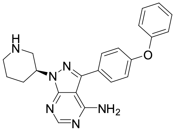 (S)-3-(4-Phenoxyphenyl)-1-(piperidin-3-yl)-1H-pyrazolo[3,4-d]pyrimidin-4-amine