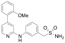 3-[[4-(2-Methoxyphenyl)-2-pyridinyl]amino]-benzenemethanesulfonamide