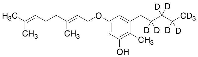 5-O-Geranyl-2-methyl-olivetol-D9