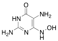 2,5-Diamino-6-(hydroxyamino)pyrimidin-4(3H)-one