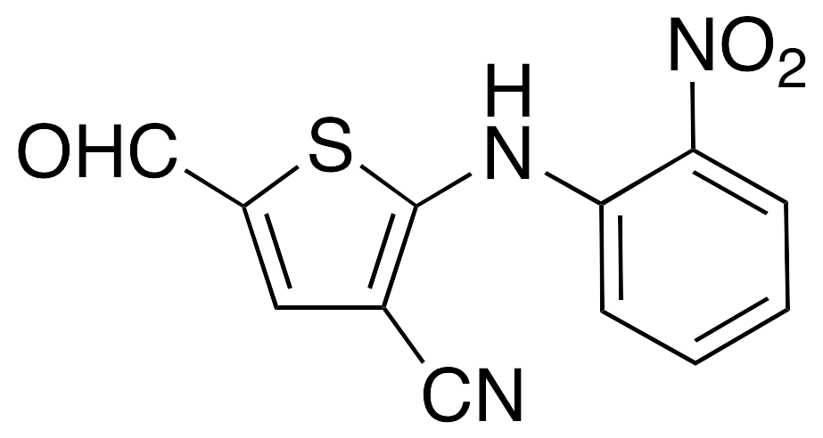 5-Formyl-2-[(2-nitrophenyl)amino]-3-cyanothiophene