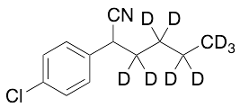 2-(4-Chlorophenyl)hexanenitrile-d9