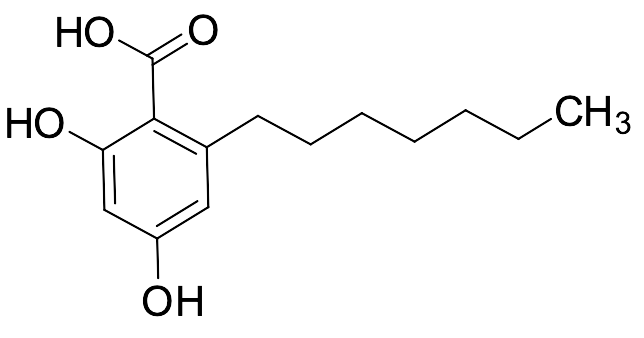 2-Heptyl-4,6-dihydroxybenzoic Acid
