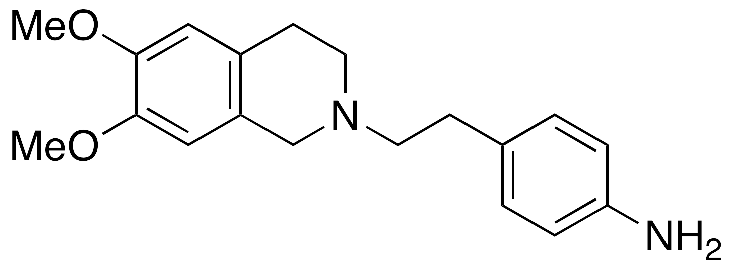 4-[2-(3,4-Dihydro-6,7-dimethoxy-2(1H)-isoquinolinyl)ethyl]benzenamine