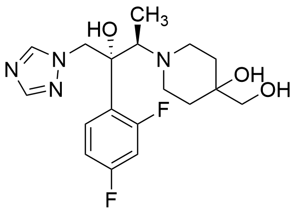 Efinaconazole dihydroxy metabolite