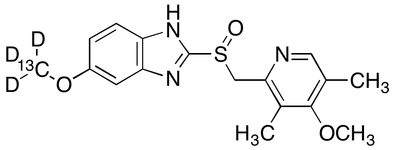 Omeprazole (Benzimidazole 5-Methoxy-13CD3)