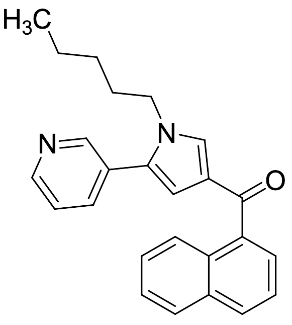 1-Naphthalenyl[1-pentyl-5-(3-pyridinyl)-1H-pyrrol-3-yl]methanone