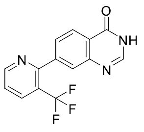 7-[3-(Trifluoromethyl)-2-pyridinyl]-4-quinazolinol