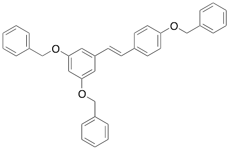 (E)-3,5,4'-Tribenzyloxystilbene