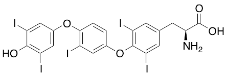(S)-2-Amino-3-(4-(4-(4-hydroxy-3,5-diiodophenoxy)-3-iodophenoxy)-3,5-diiodophenyl)propanoic Acid