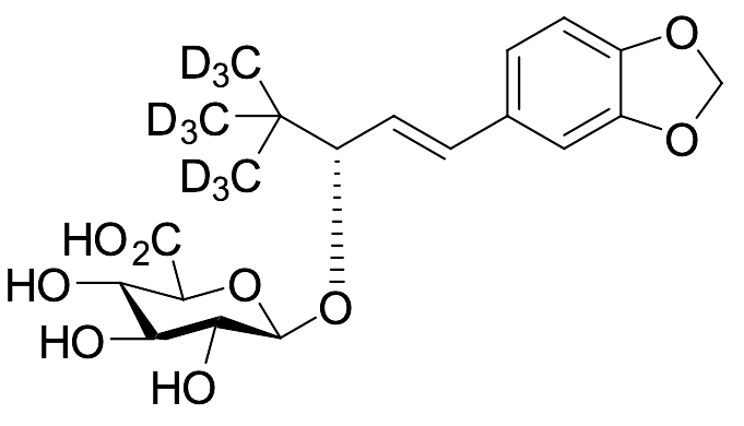 (S,E) Stiripentol Glucuronide-d9