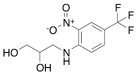 3-((2-Nitro-4-(trifluoromethyl)-phenyl)amino)propane-1,2-diol
