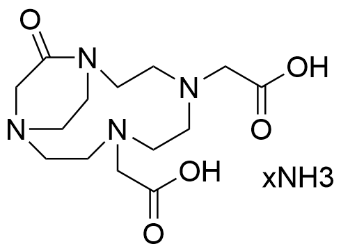 11-Oxo-1,4,7,10-tetraazabicyclo[8.2.2]tetradecane-4,7-diacetic Acid Ammonia salt