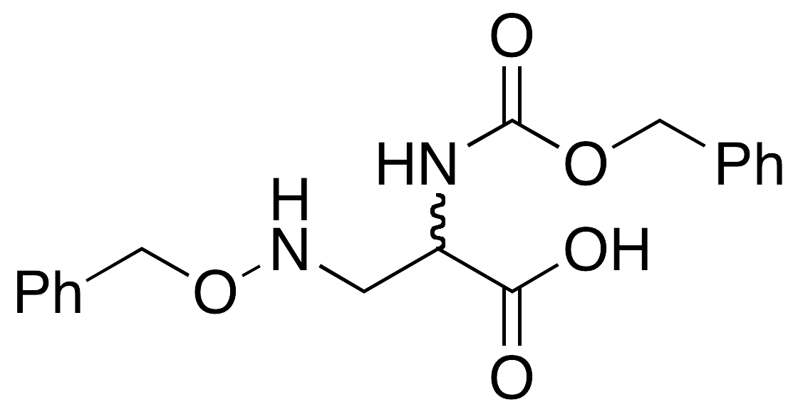 3-[(Benzyloxy)amino]-N-[(benzyloxy)carbonyl]-D,L-alanine