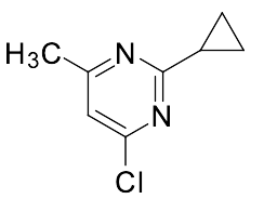 4-Chloro-2-cyclopropyl-6-methylpyrimidine