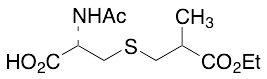 N-Acetyl-S-(2-carboxypropyl)-L-cysteine Ethyl Ester (Mixture of Diastereomers)
