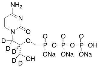 rac-Cidofovir-d5 Diphosphate Trisodium Salt