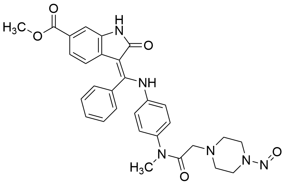 N-nitroso-N-desmethylnintedanib