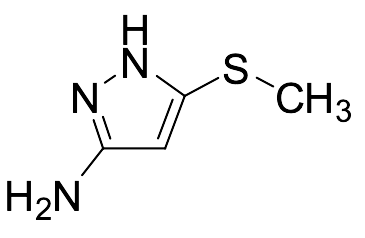 3-(Methylthio)-1H-pyrazol-5-amine