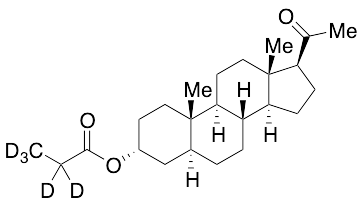3-(1-Oxopropoxy)-pregnan-20-one-d5