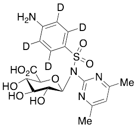 Sulfamidine N1-Glucuronide-d4