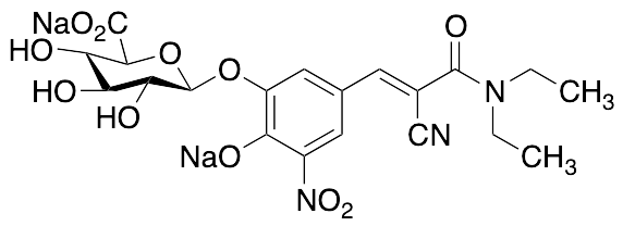 Entacapone 3-b-D-Glucuronide Disodium Salt