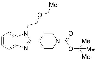 N-Boc 1-(2-Ethyoxyethyl)-2-(4-piperidinyl)-1H-benzimidazole